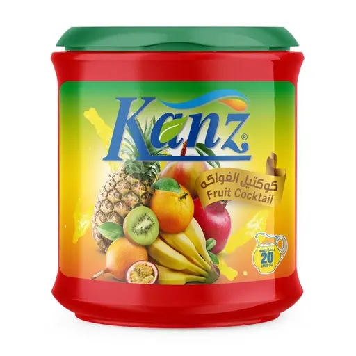 Kanz POWDERED DRINK FRUIT COCKTAIL 2.5Kg
